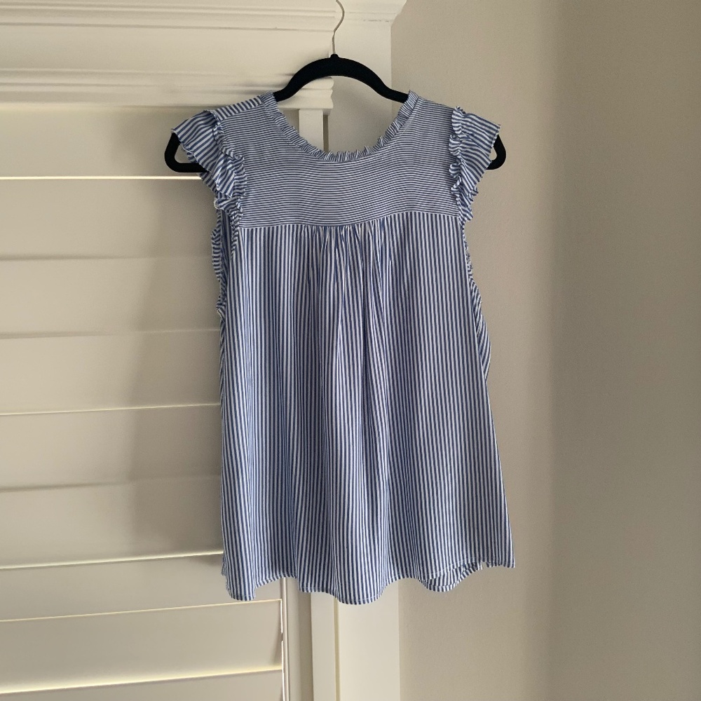 Loft striped top